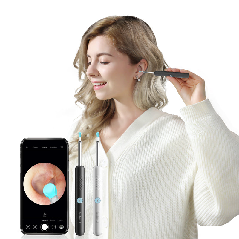 Nettoyeur d'oreilles souple avec caméra - Xiaros