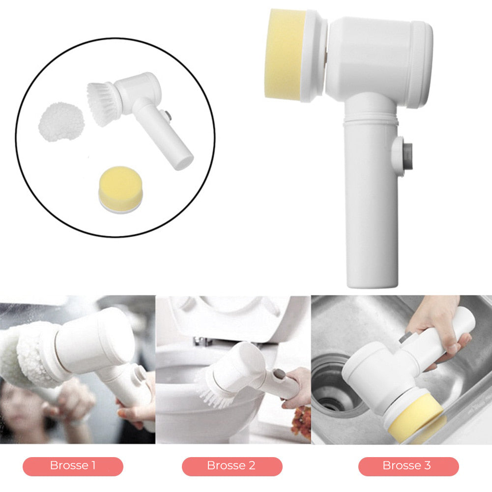 Brosse-de-nettoyage-électrique-5-en-1