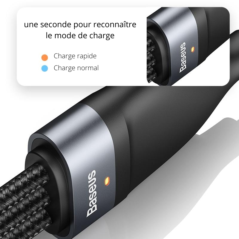 Câble de chargement double USB 3 en 1 - MYLO MX3