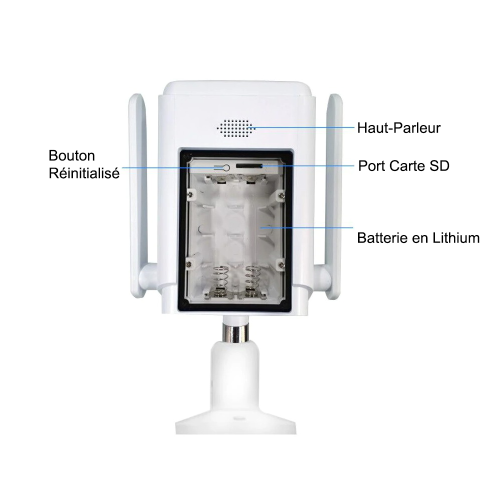Caméra de surveillance solaire - SOLAR M1
