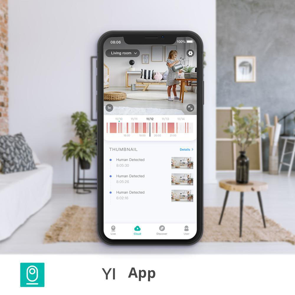 Caméra-de-surveillance-WIFI-d'intérieur-1080P