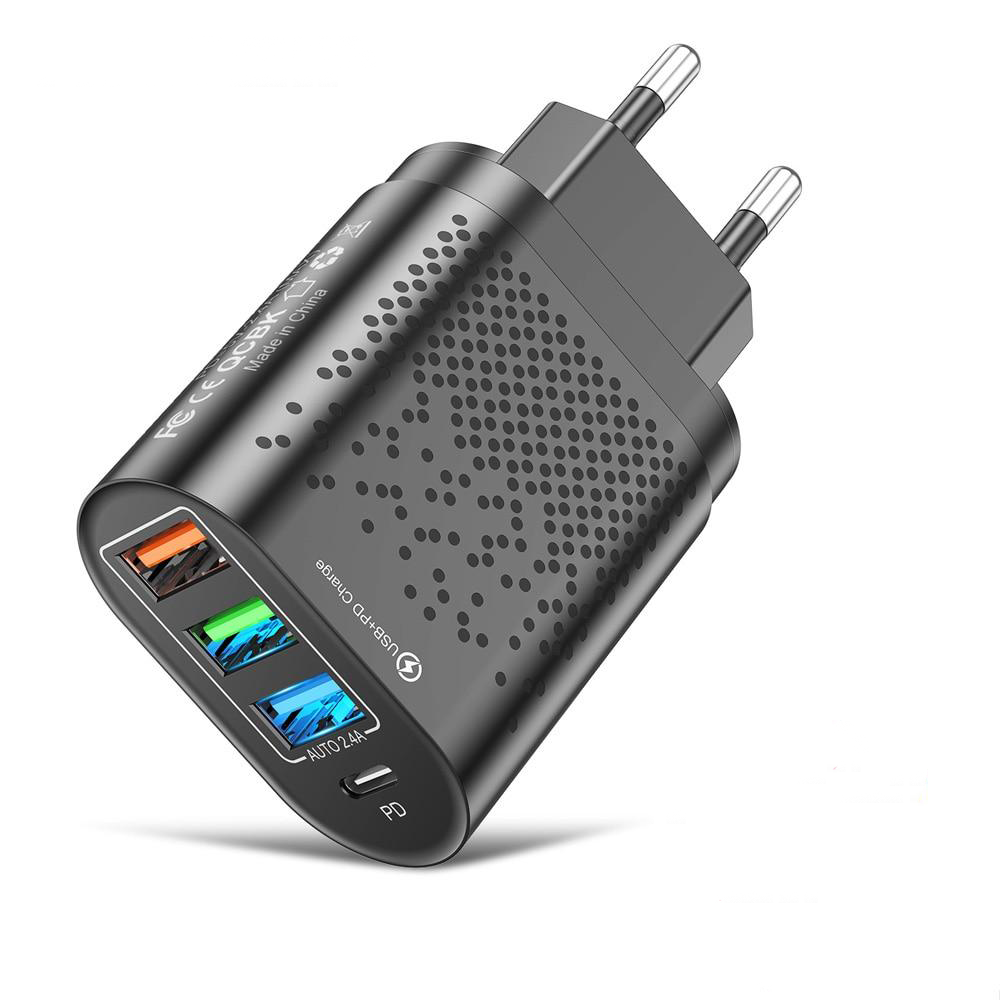 Chargeur Rapide 3.0 USB/USB-C - ANSEIP 48W DP