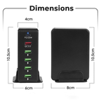 HUB Multi USB Charge rapide - USILION 65W (USB + USB-C)