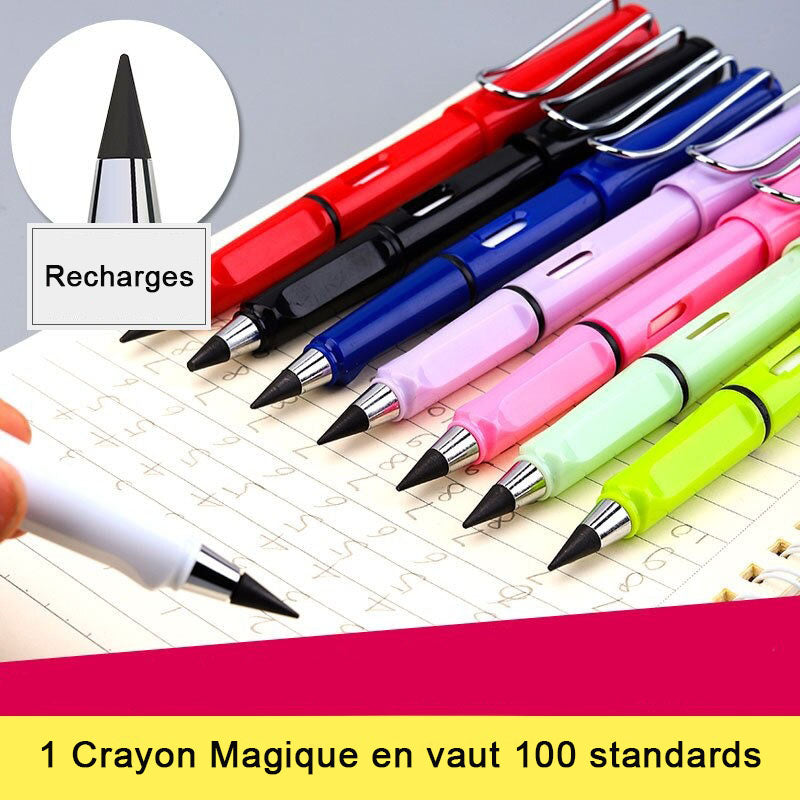 Lot de 2 Crayons Inépuisables