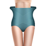 Lot de 2 culottes gainantes sans coutures en soie glacée
