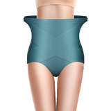 Lot de 2 culottes gainantes sans coutures en soie glacée