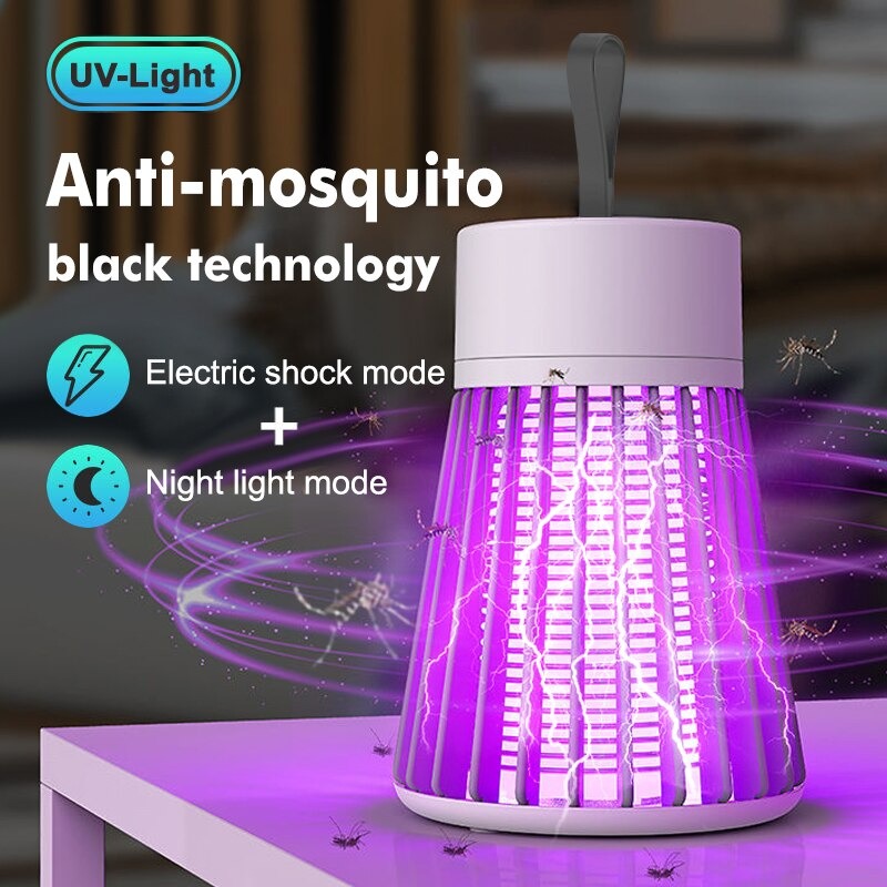 Lampe LED anti-moustiques