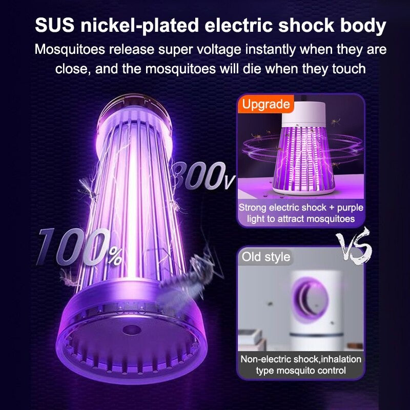 Lampe LED anti-moustiques