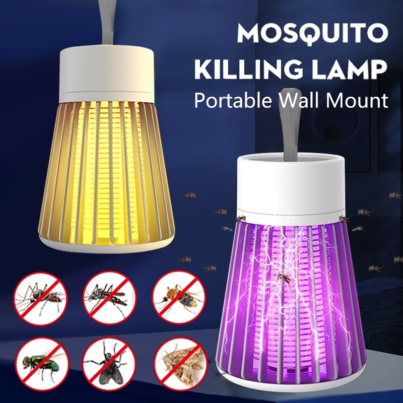 Lampe LED anti-moustiques