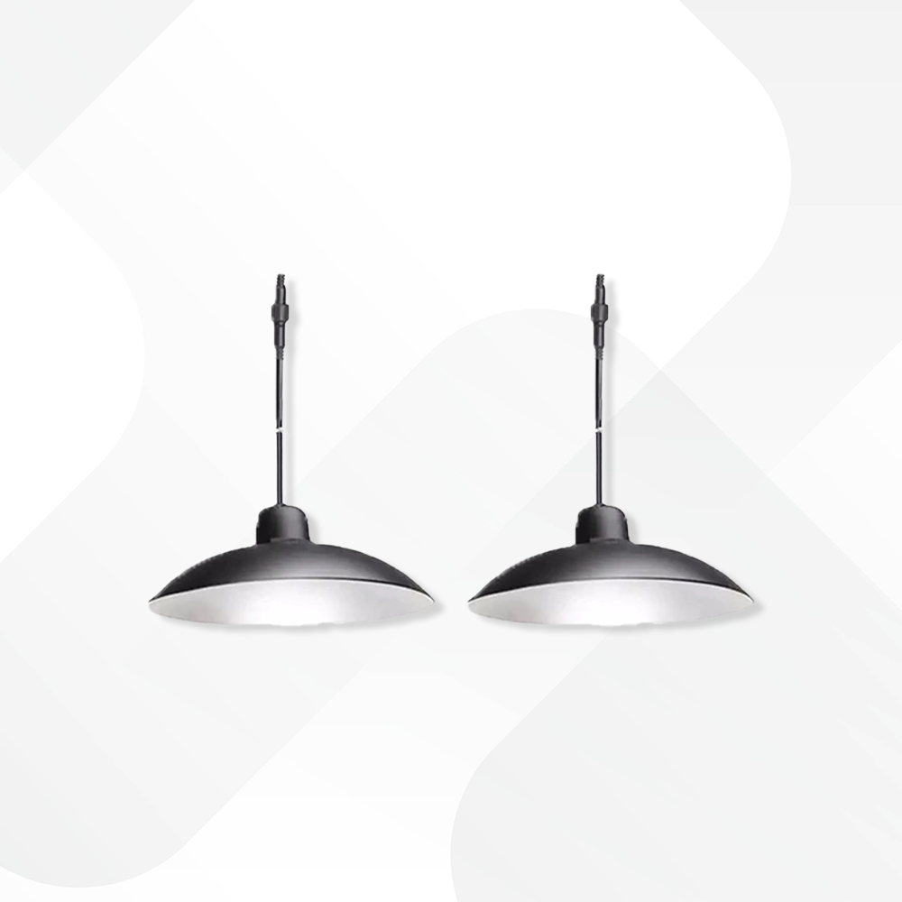 Lot de 2 Lampes Suspendues Solaires