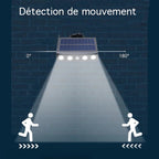 Applique murale LED solaire puissante