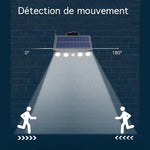 Applique murale LED solaire puissante