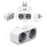 Multiprise USB avec 2 prises et 2 ports USB - Thunderbolt 2.2