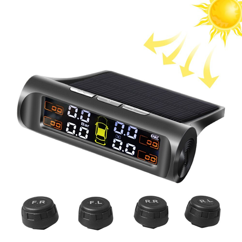 Moniteur solaire de pression de pneu