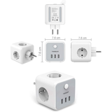 Multiprise USB avec 3 prises et 3 ports USB - Thunderbolt 3.3