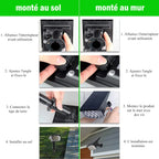 2 Projecteurs LED solaire - HZZ-5a