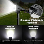 2 Projecteurs LED solaire - HZZ-5a