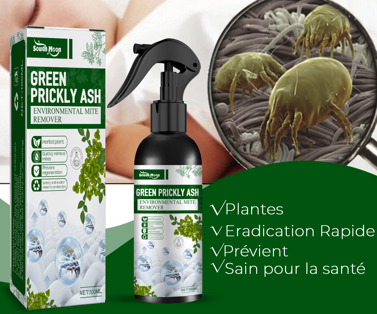 Set of 2 Bed Bug Killer Sprays