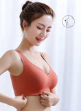 Lot de 3 brassières seconde peau en latex
