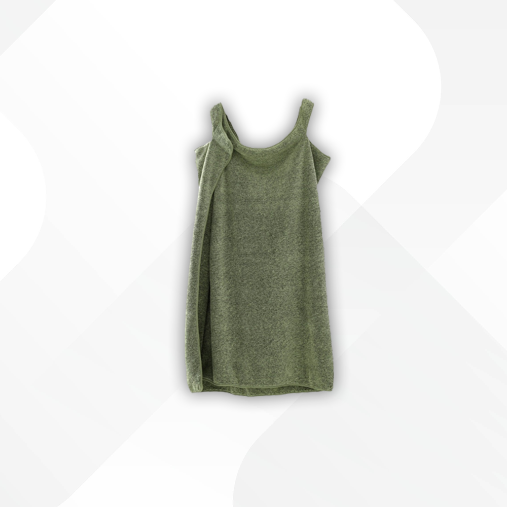 Serviette de Bain en Bambou - Effet Robe